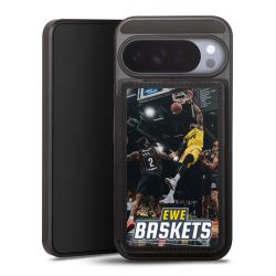 Snap Wallet Case schwarz