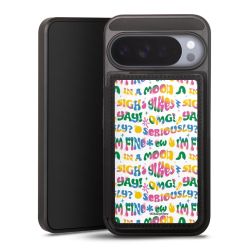 Snap Wallet Case schwarz