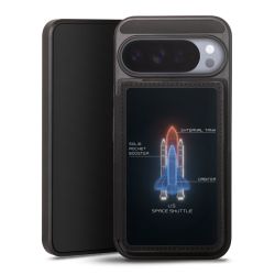 Snap Wallet Case schwarz