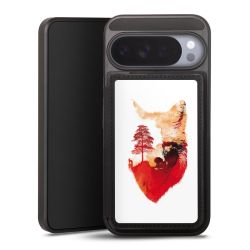 Snap Wallet Case schwarz