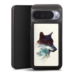 Snap Wallet Case schwarz