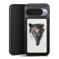 Snap Wallet Case schwarz