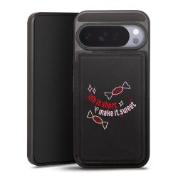 Snap Wallet Case schwarz