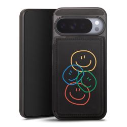 Snap Wallet Case schwarz