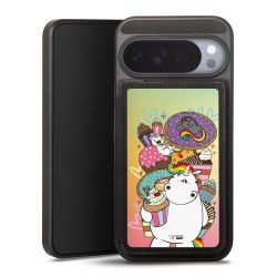 Snap Wallet Case schwarz