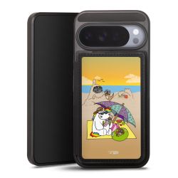 Snap Wallet Case schwarz