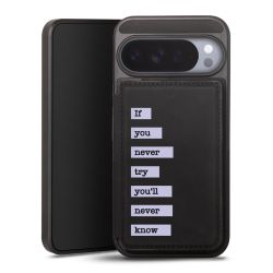 Snap Wallet Case schwarz