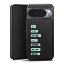 Snap Wallet Case schwarz