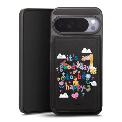 Snap Wallet Case schwarz