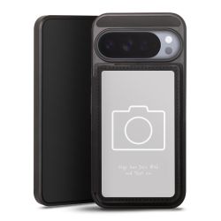 Snap Wallet Case schwarz