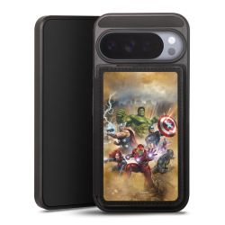 Snap Wallet Case schwarz