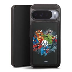 Snap Wallet Case schwarz