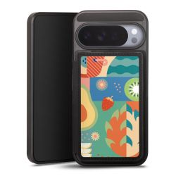 Snap Wallet Case schwarz