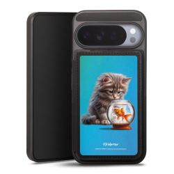 Snap Wallet Case schwarz