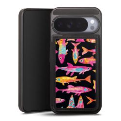 Snap Wallet Case schwarz