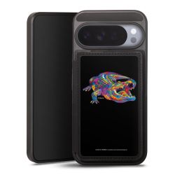 Snap Wallet Case schwarz