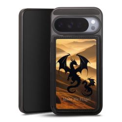 Snap Wallet Case schwarz