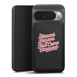 Snap Wallet Case schwarz