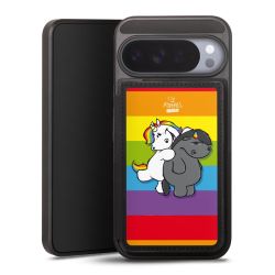 Snap Wallet Case schwarz