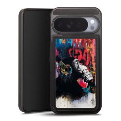 Snap Wallet Case schwarz