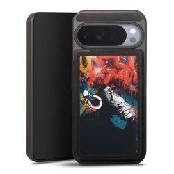 Snap Wallet Case schwarz