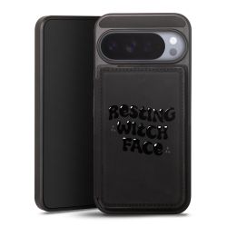 Snap Wallet Case schwarz