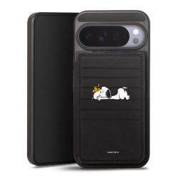 Snap Wallet Case schwarz