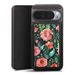 Snap Wallet Case schwarz