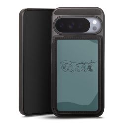 Snap Wallet Case schwarz