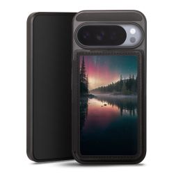 Snap Wallet Case schwarz