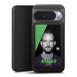 Snap Wallet Case schwarz