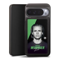 Snap Wallet Case schwarz