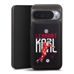 Snap Wallet Case schwarz