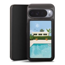 Snap Wallet Case schwarz