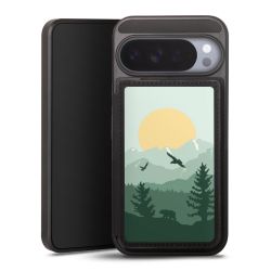 Snap Wallet Case schwarz