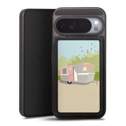 Snap Wallet Case schwarz