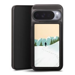 Snap Wallet Case schwarz