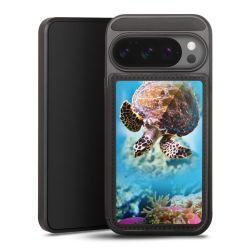 Snap Wallet Case schwarz