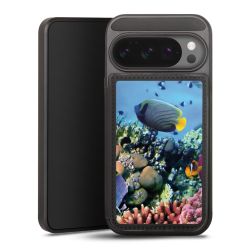 Snap Wallet Case schwarz