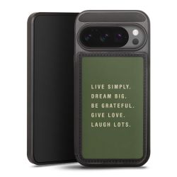 Snap Wallet Case schwarz