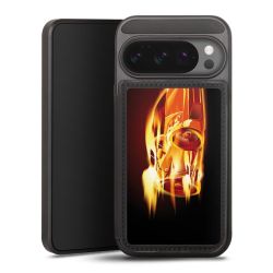 Snap Wallet Case schwarz