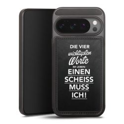 Snap Wallet Case schwarz