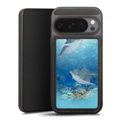 Snap Wallet Case schwarz