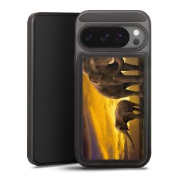 Snap Wallet Case schwarz