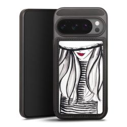 Snap Wallet Case schwarz