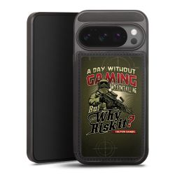 Snap Wallet Case schwarz