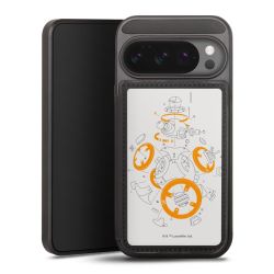 Snap Wallet Case schwarz