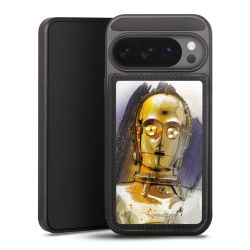 Snap Wallet Case schwarz