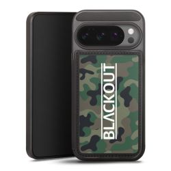 Snap Wallet Case schwarz