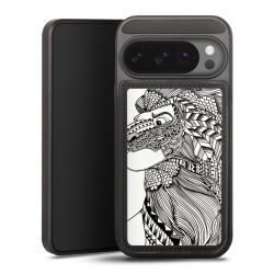 Snap Wallet Case schwarz